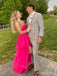 Elegant Strapless High-Low A-line Long Prom Dress,PD38151