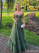 Gorgeous Sweetheart Strapless A-line Long Prom Dress,PD38153