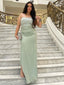 Gorgeous Strapless Split Side Mermaid Long Prom Dress,PD38165