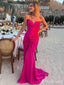 Elegant Sweetheart Strapless Mermaid Long Prom Dress,PD381825