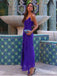 Gorgeous V-neck Spaghetti Strap Split Side A-line Long Prom Dress,PD381907