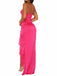 Elegant Sweetheart Spaghetti Strap Side-Slit Mermaid Long Prom Dress,PD381957