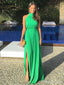 Simple Green Split Side A-line Long Prom Dress,Evening Dress,PD382068