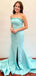 Elegant Strapless Split Side Mermaid Long Prom Dress,Evening Dress,PD382092