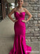 Unique Sweetheart Strapless Mermaid Long Prom Dress,Evening Dress,PD382110