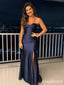 Elegant Sweetheart Strapless Split Side Mermaid Long Prom Dress,Evening Dress,PD382122