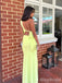 Elegant One Shoulder Mermaid Long Prom Dress,Evening Dress,PD382149