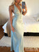 Gorgeous V-neck Halter Lace Mermaid Long Prom Dress,Evening Dress,PD382152