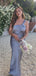 Elegant One Shoulder Mermaid Long Bridesmaid Dress,PD3221