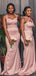 Mismatched Elegant Sleeveless Mermaid Long Bridesmaid Dress,PD3271