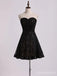 Elegant Sweatheart Lace A-line Short Mini Homecoming Dress, HD32653