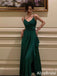 Elegant V-neck Spaghetti Strap Split Side Long Prom Dress,Evening Dress,PD37774