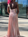 Elegant Sweatheart Strapless A-line Long Prom Dress,PD37976