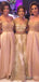 Elegant Off-shoulder Strapless A-line Long Prom Dress,PD3209
